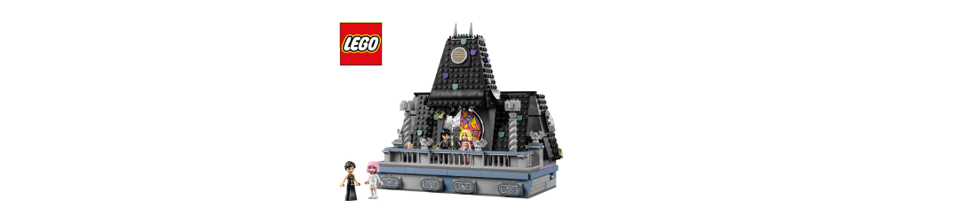 QUANDO IL COLORE INCONTRA IL NERO: IL GRUPPO LEGO PRESENTA I NUOVI SET LEGO® MERCOLEDÌ